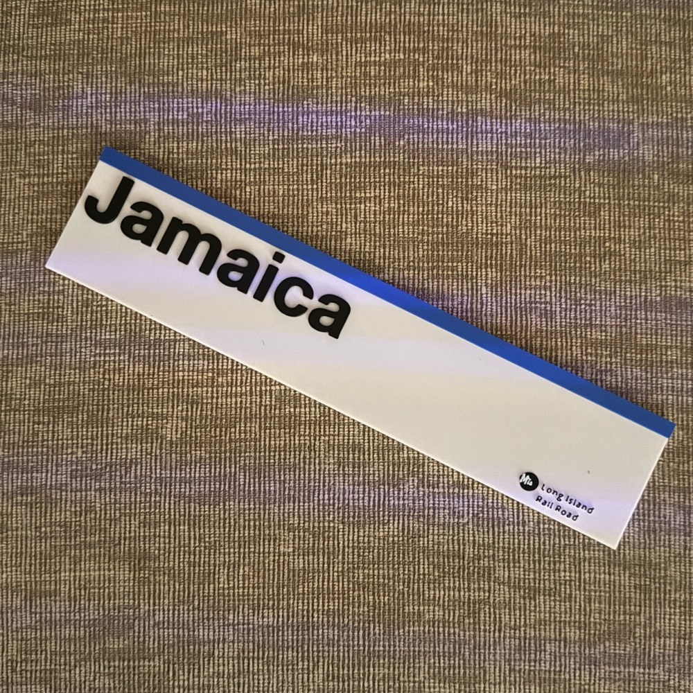 Jamaica queens Long Island LIRR station
St Station New York City subway sign